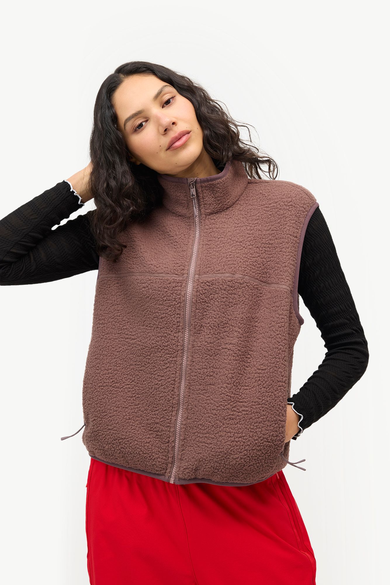 Halfdays Women's Chapelle Fleece Vest