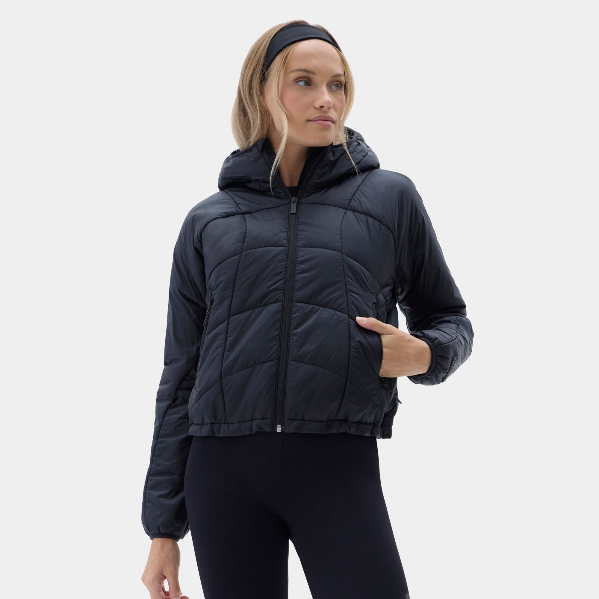 Halfdays Women's Claude Water Repellent Quilted Puffer Jacket
