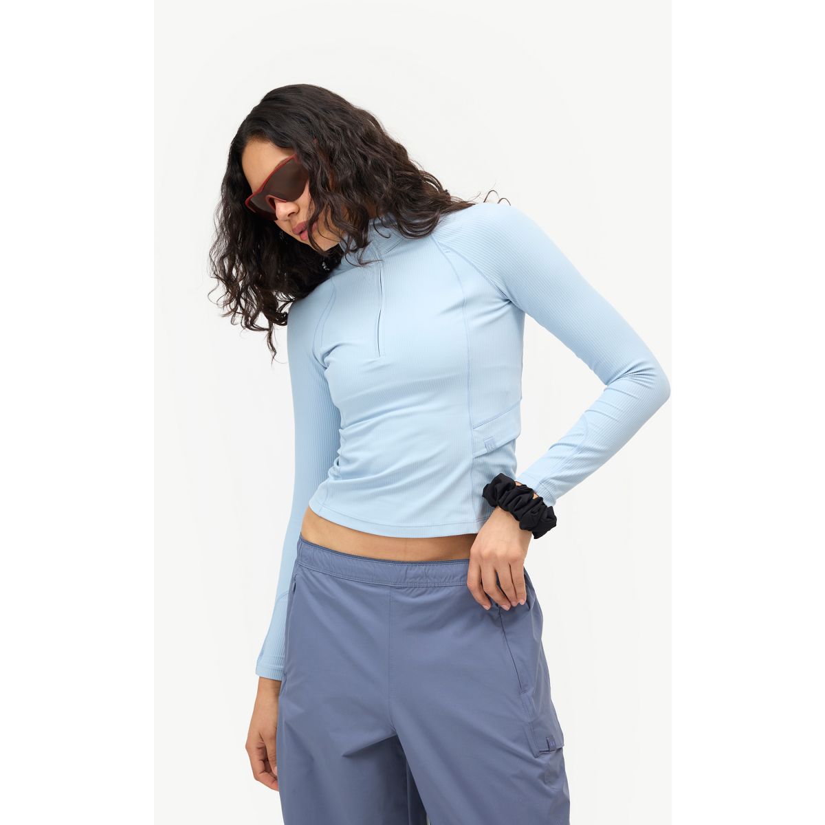 Jamie Sadock Women's Spectrum Sunsense Print ¼ Zip Long Sleeve