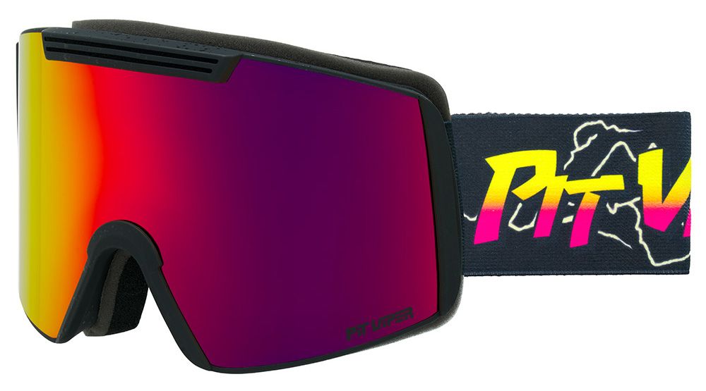 Black/Orange Strap / Red Lens