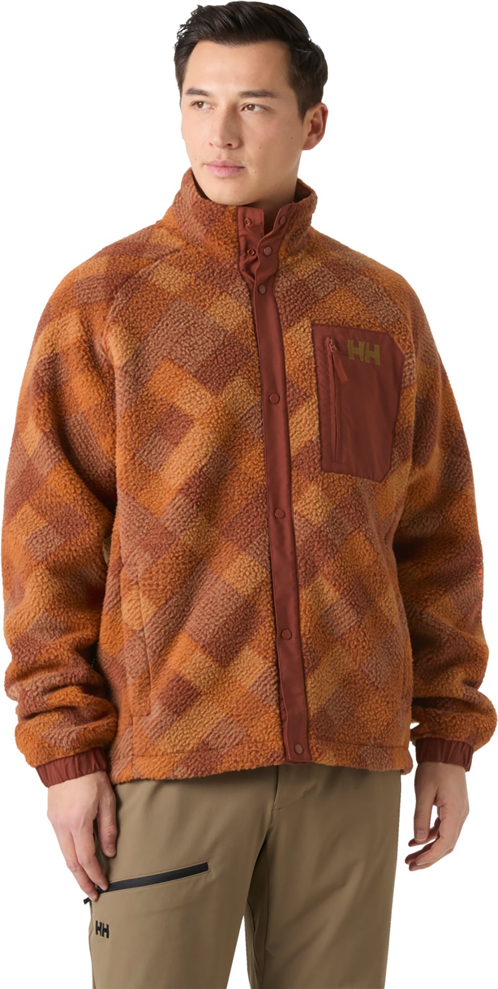 Helly Hansen Men's Panorama Printed Pile Snap Jacket