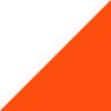 White/Tangerine