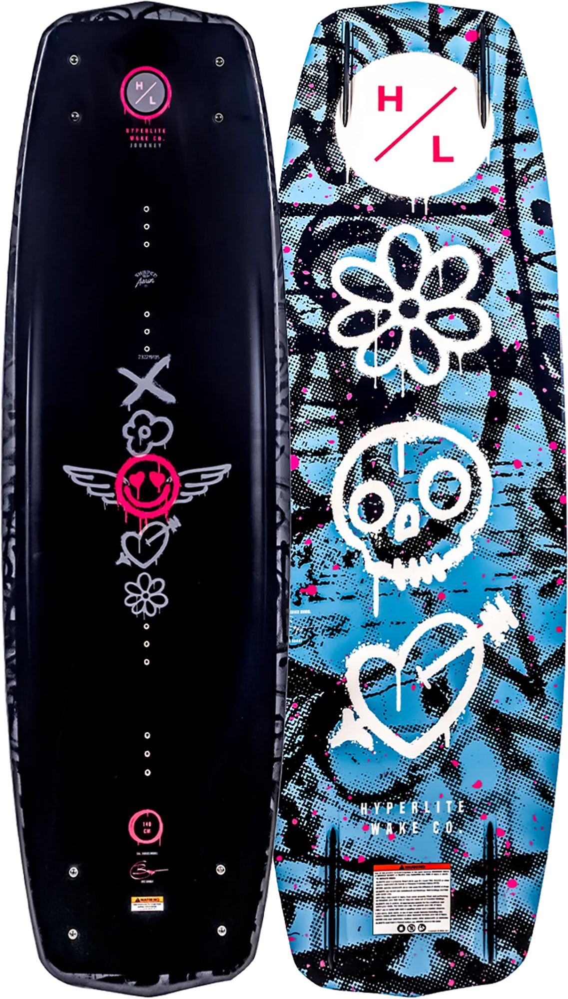 Hyperlite Women's 136cm Journey w/Viva Binding 4-8.5 Wakeboard Package