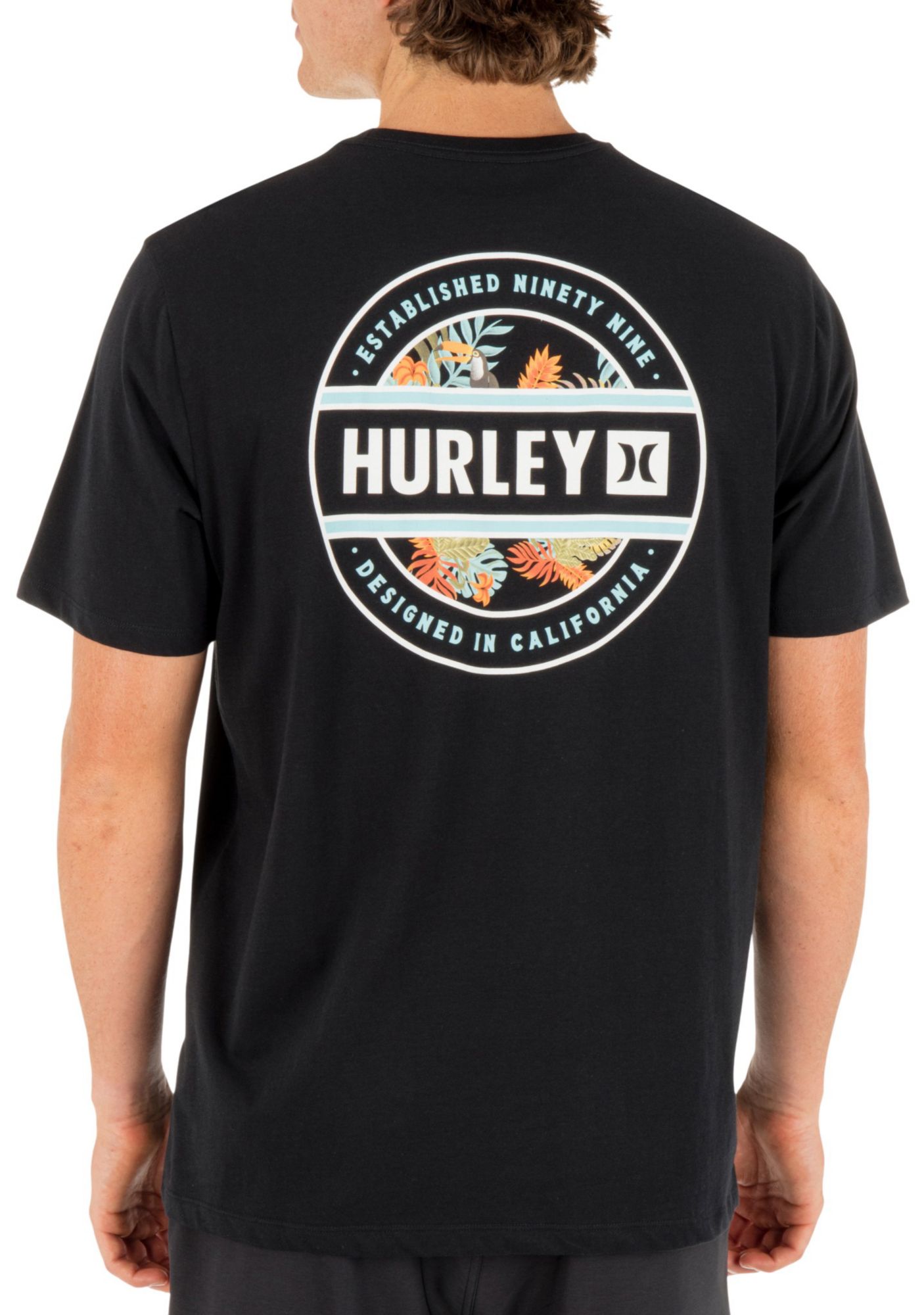 Hurley Men's Filler Short Sleeve T-Shirt