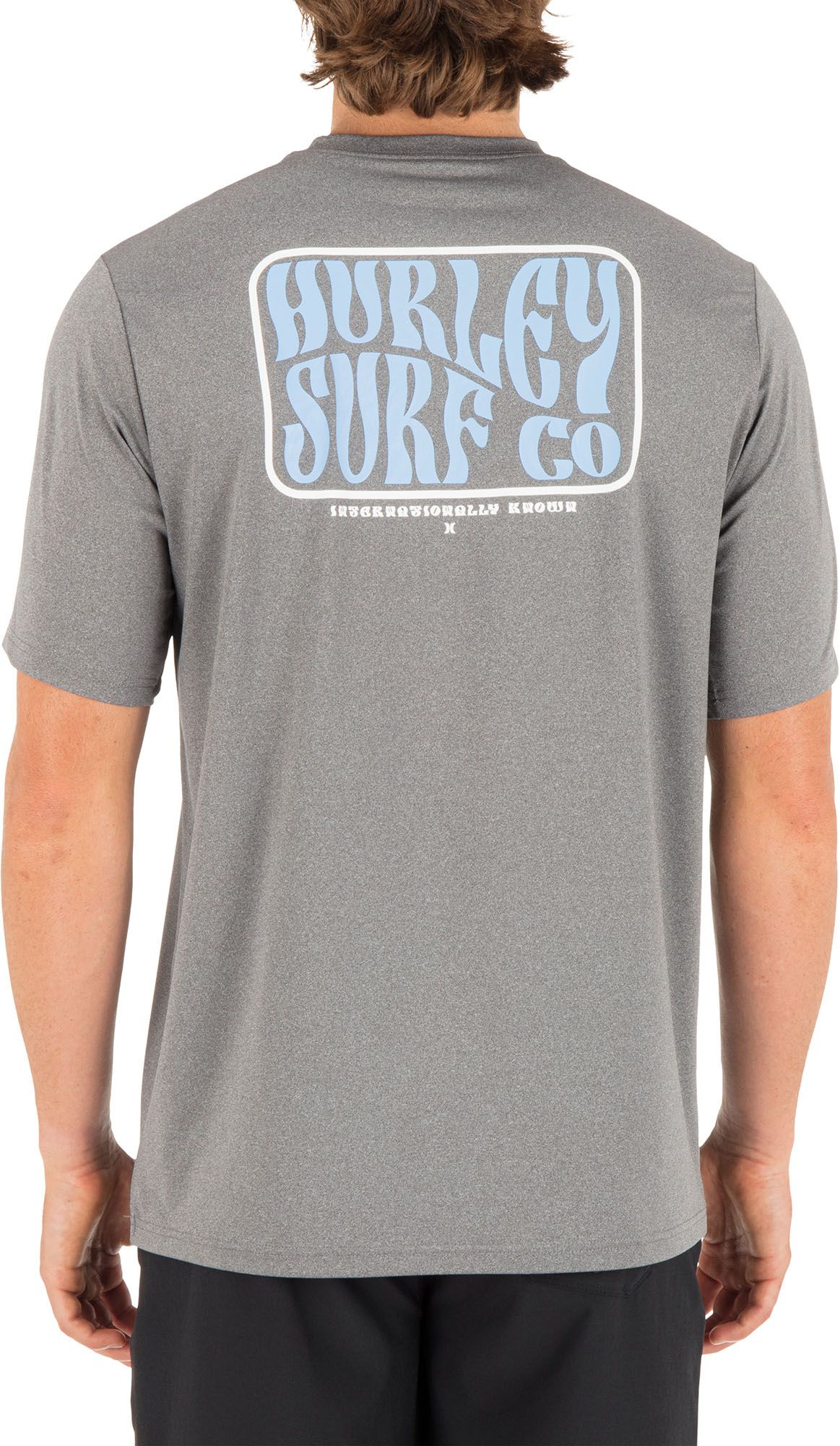 Hurley Men's Hybrid UPF Short Sleeve Rashguard