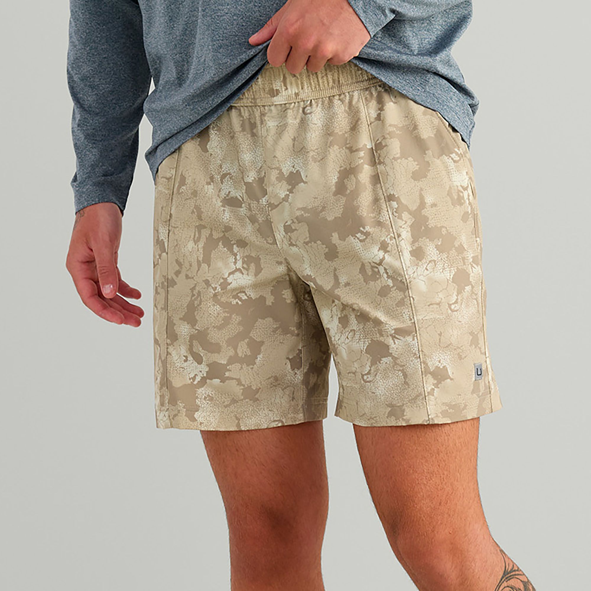 HUK Men's Airweight KC Printed Short