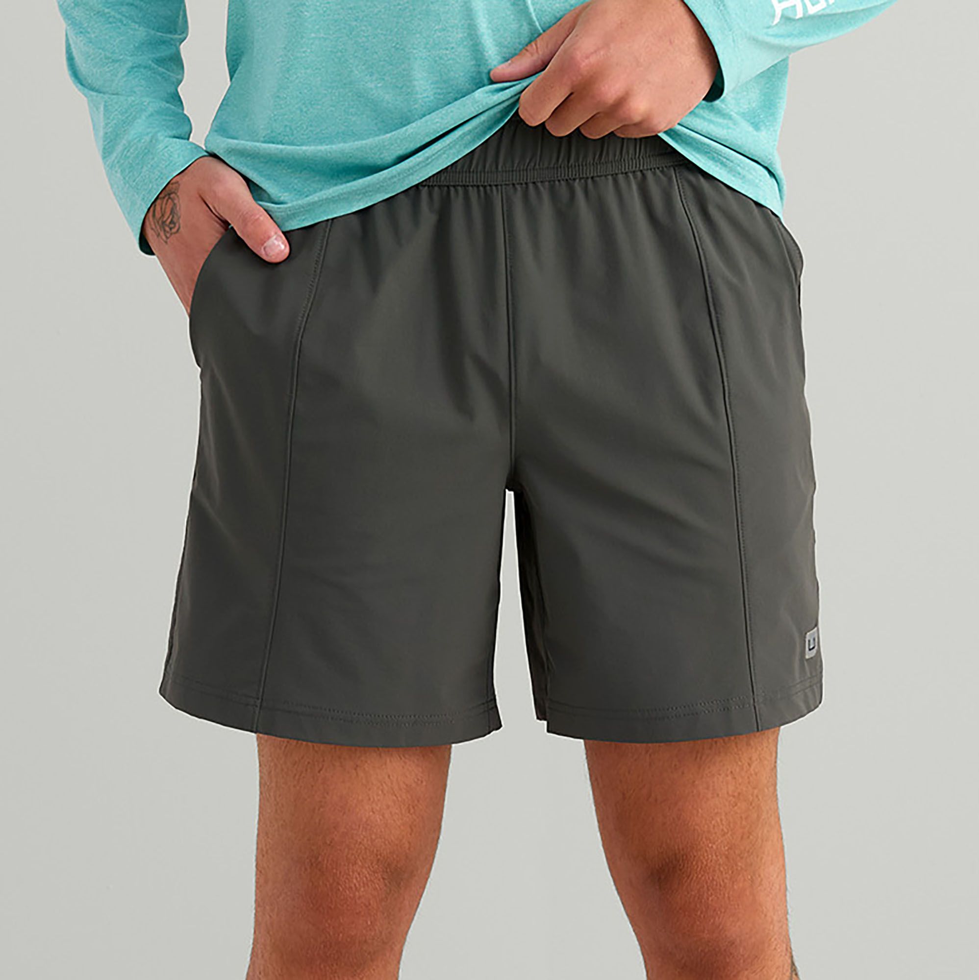 HUK Men's Airweight Solid Short