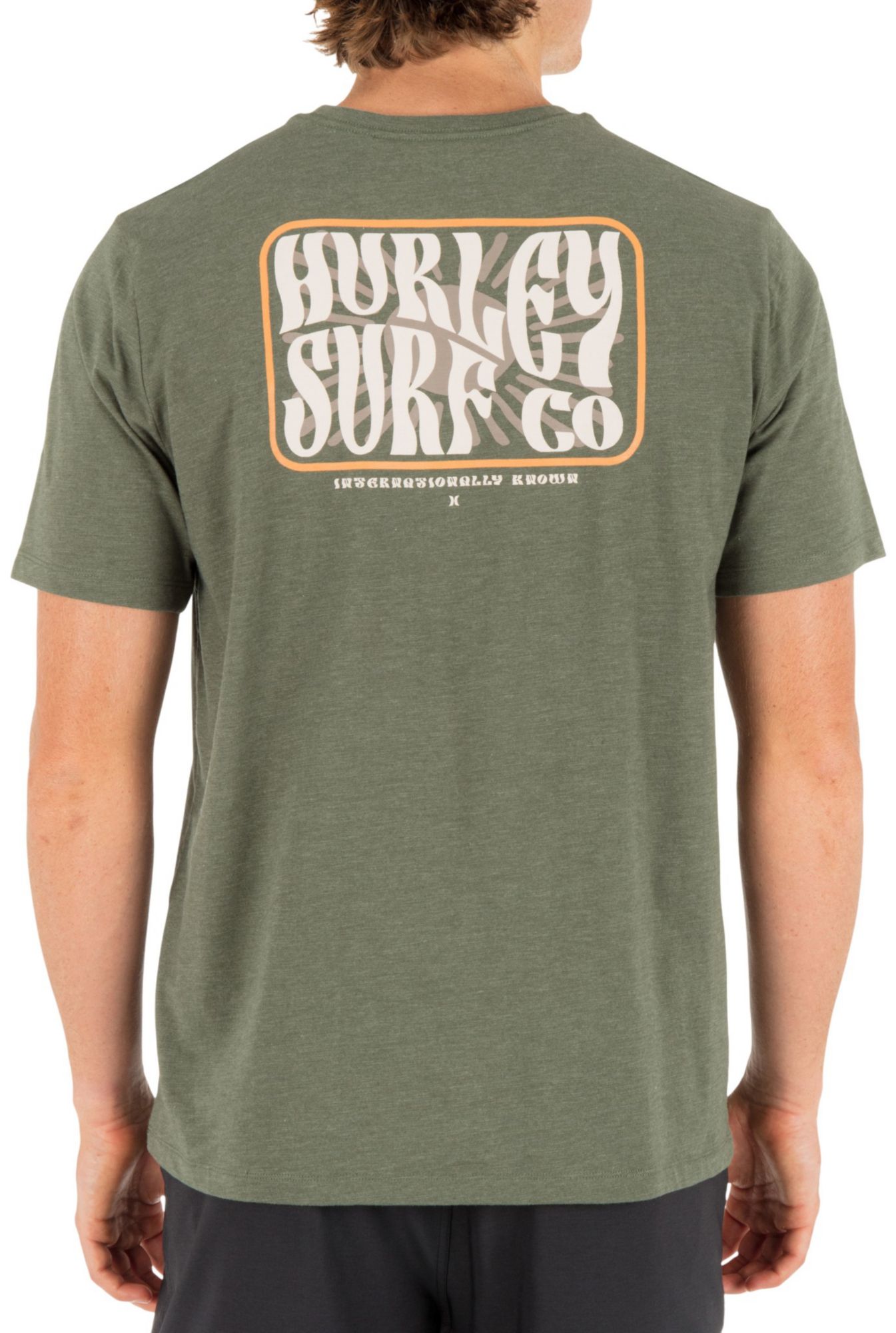 Hurley Men's Skyline Slub Short Sleeve Shirt