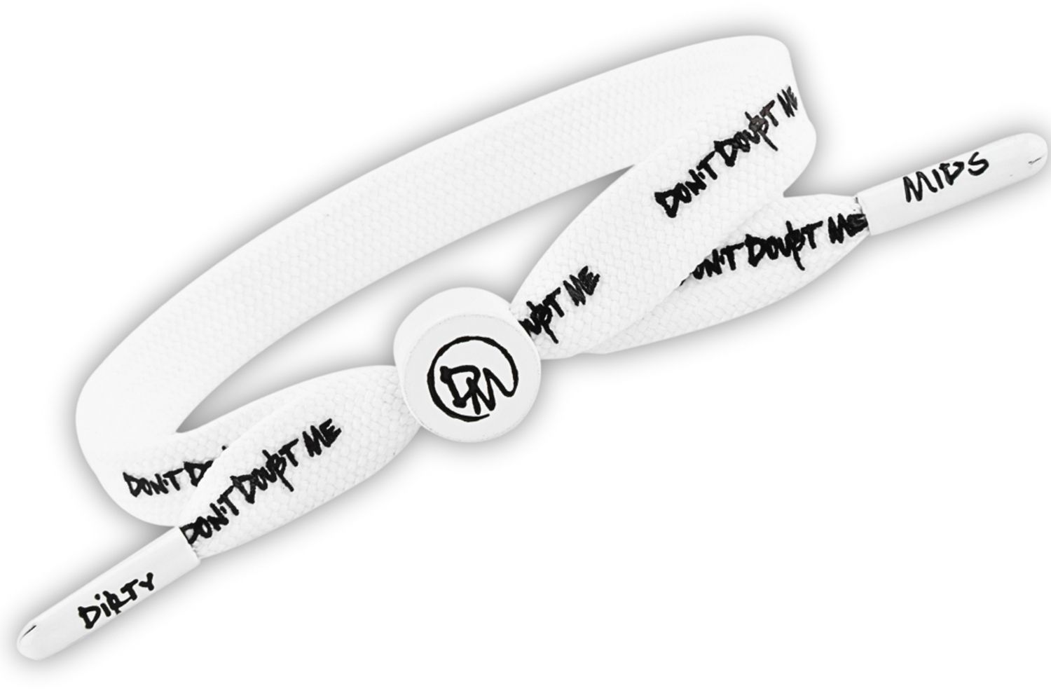 Dirty Mids Motiv8 Collection Bracelet - White