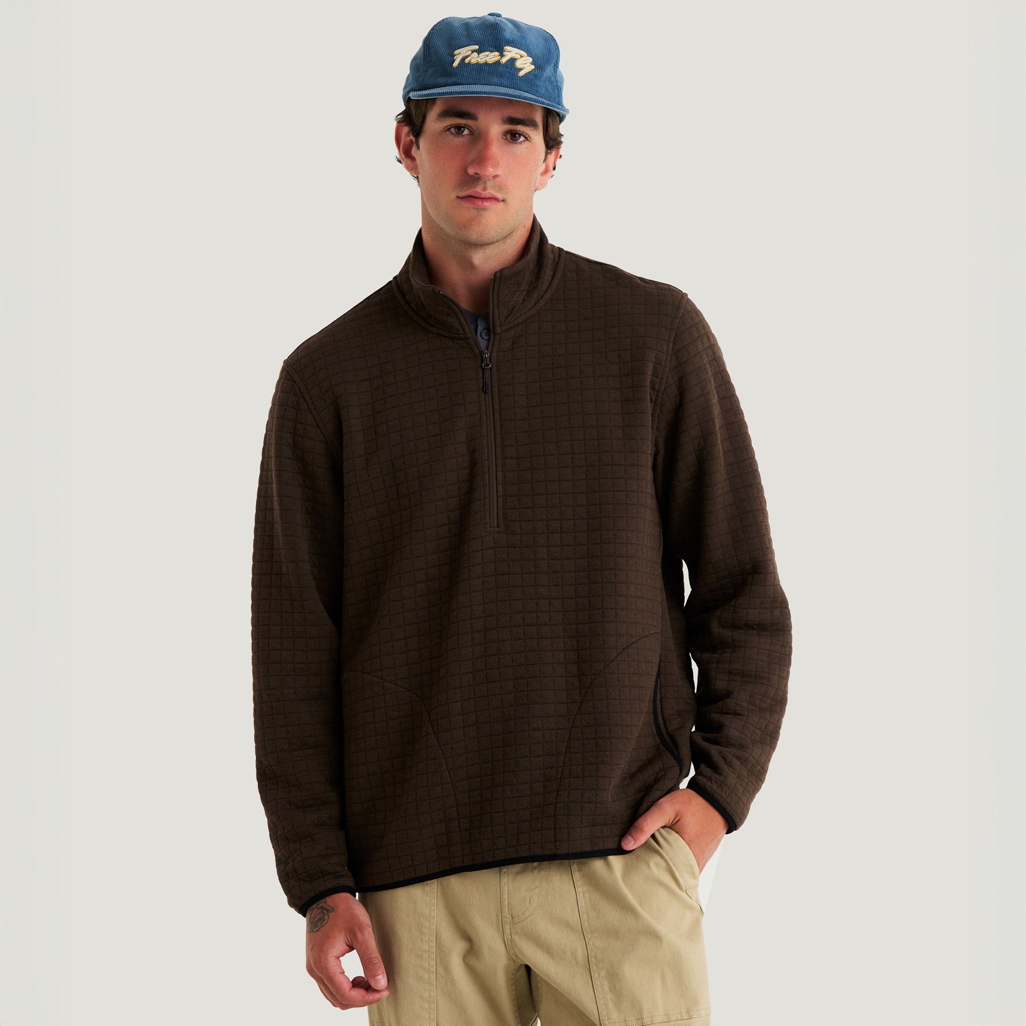 Free Fly Men's Downvalley Quarter Zip