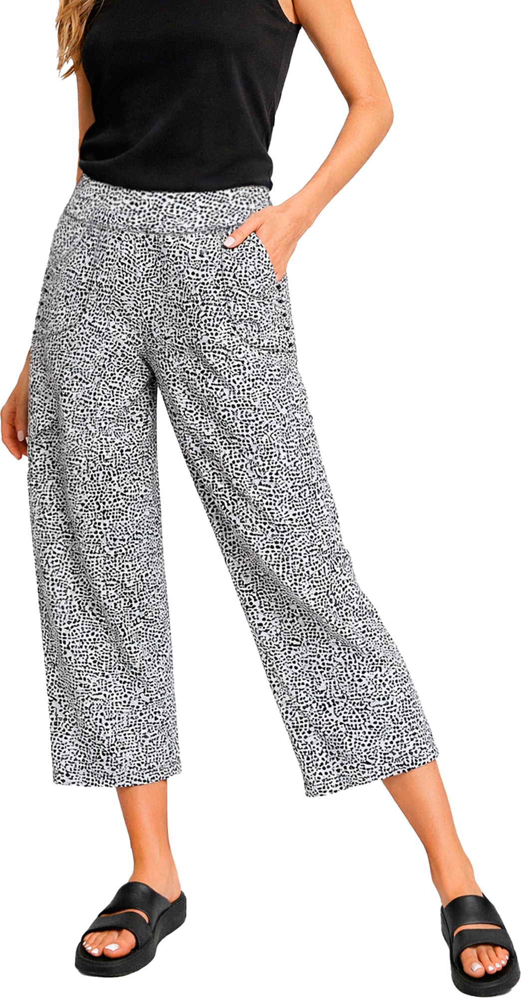 Jamie Sadock Women's Ocelot Mid Capri Golf Pant