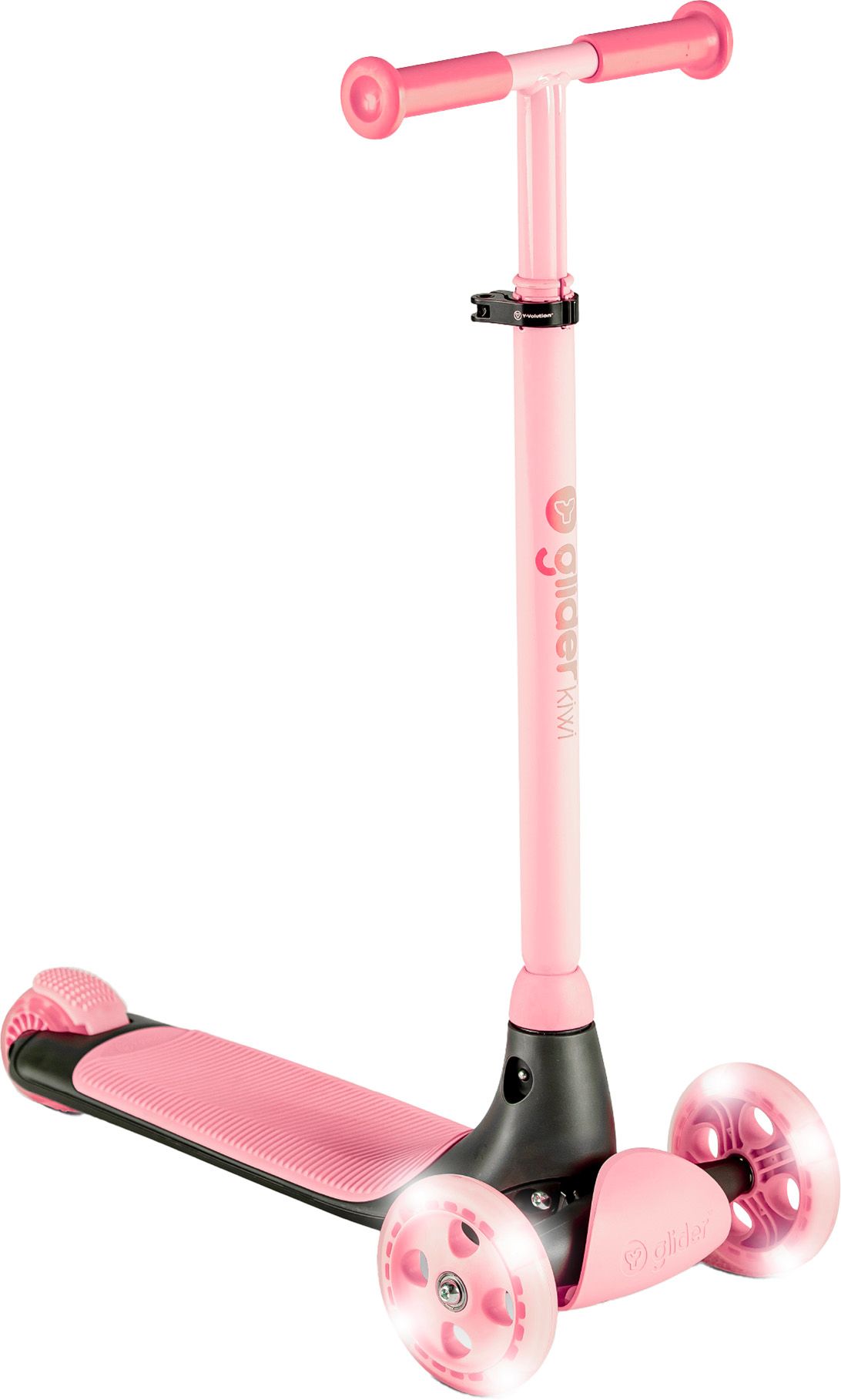 Yvolution Kids' Kiwi Glider LED Scooter