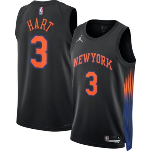 Jordan Adult New York Knicks Jalen Brunson #11 Black