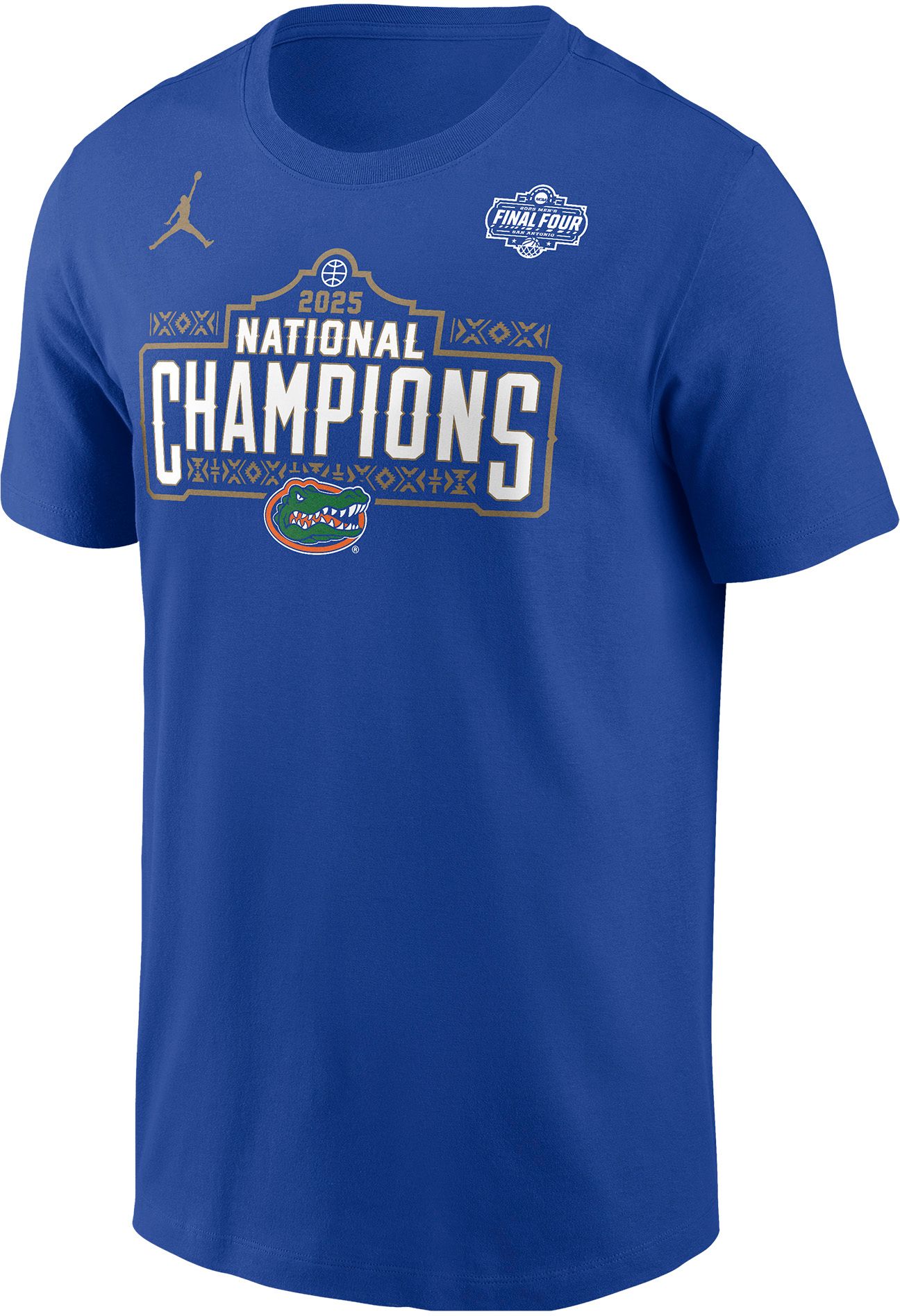 Jordan Adult 2025 Men's Basketball National Champions Florida Gators Parade T-Shirt