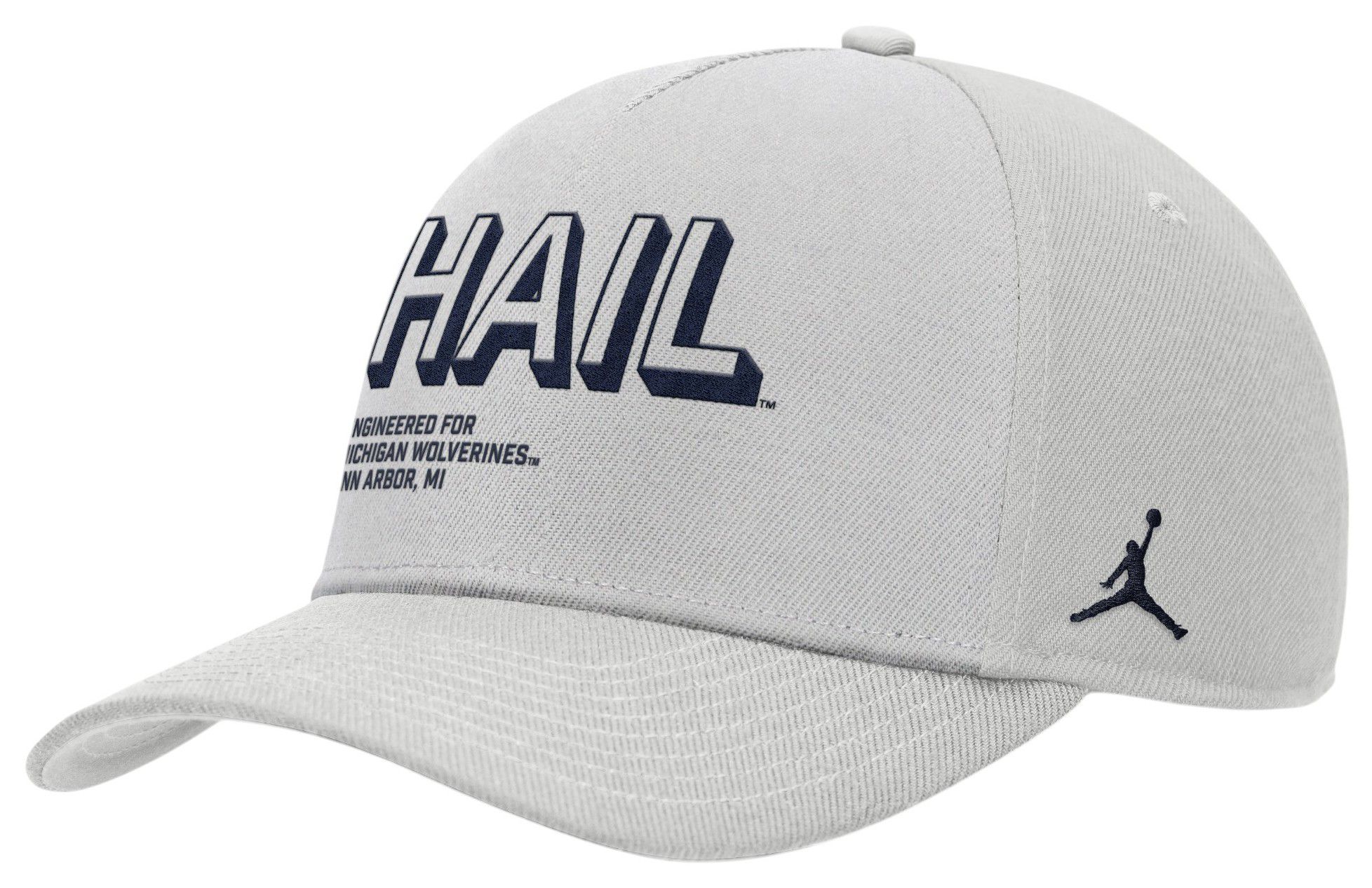 Jordan Adult Michigan Wolverines Photon Dust 'Engineered For' Rise Adjustable Hat