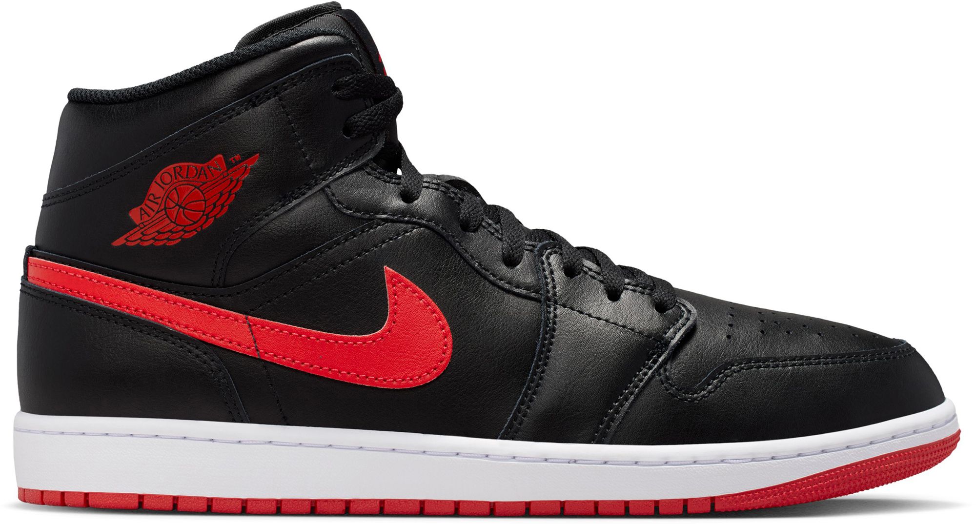 Black/Univ Red/White