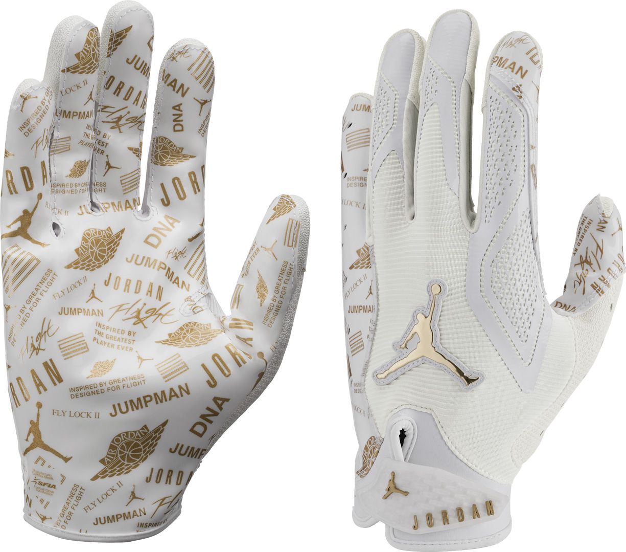 White/White/Metallic Gold