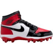 Men's Jordan 1 Alpha Menace Mid Football Cleats | Dick's