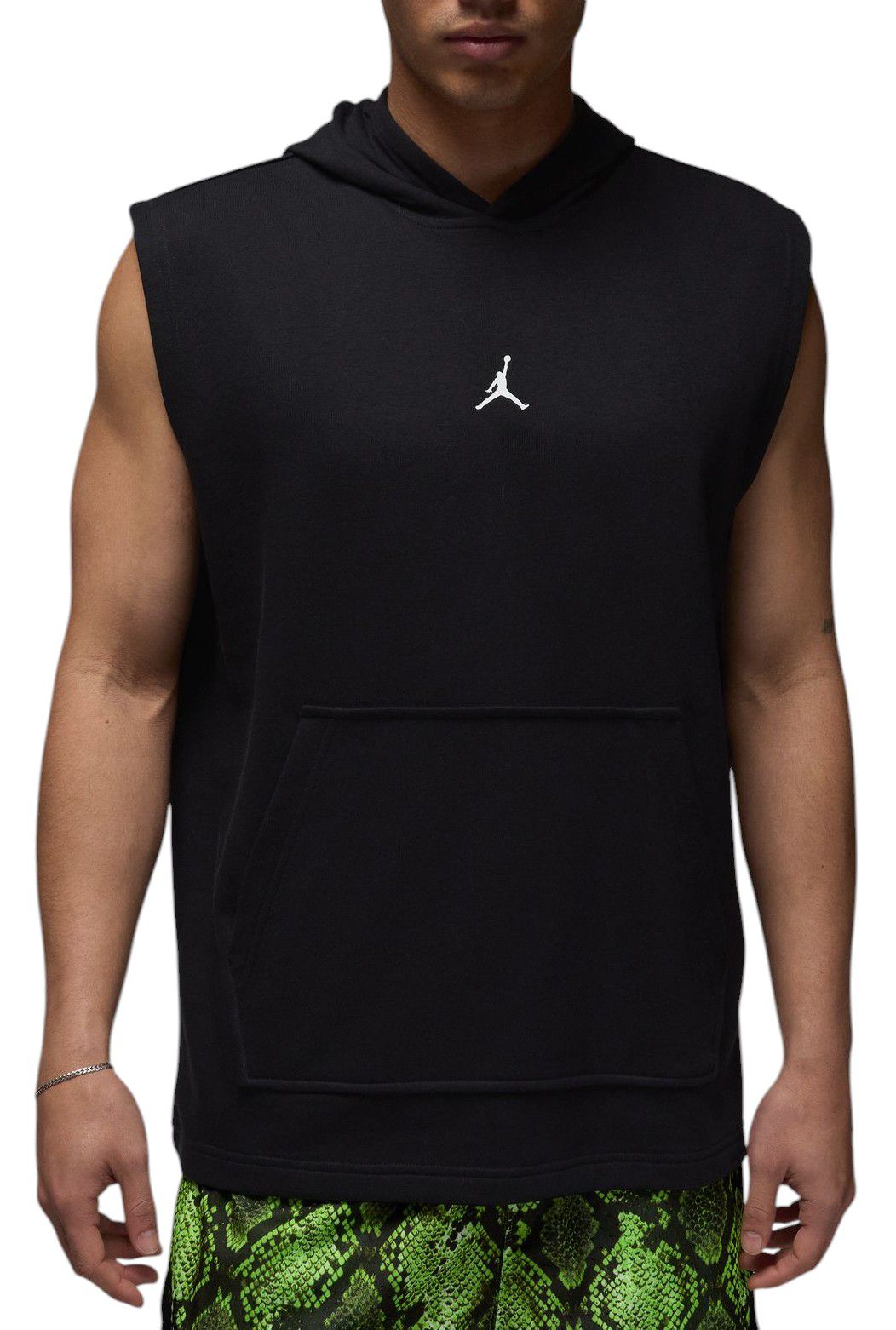 Jordan Men's Dri-FIT Sport Crossover Fleece Sleeveless Hoodie
