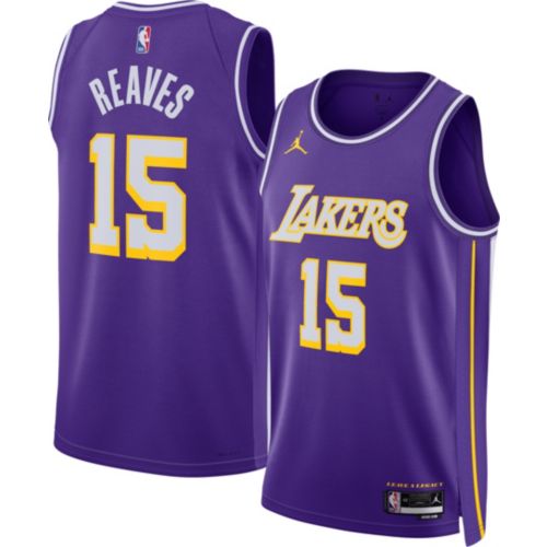 Jordan Adult Los Angeles Lakers Luka Doncic #77 Purple Swingman