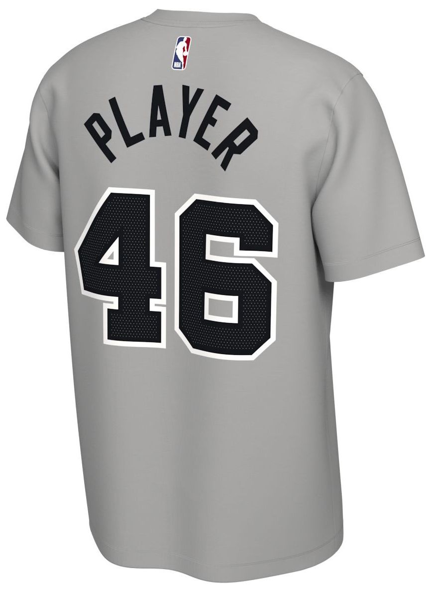 Nike Men's Spurs Essentials Statement Player Castle Name & Number T-shirt