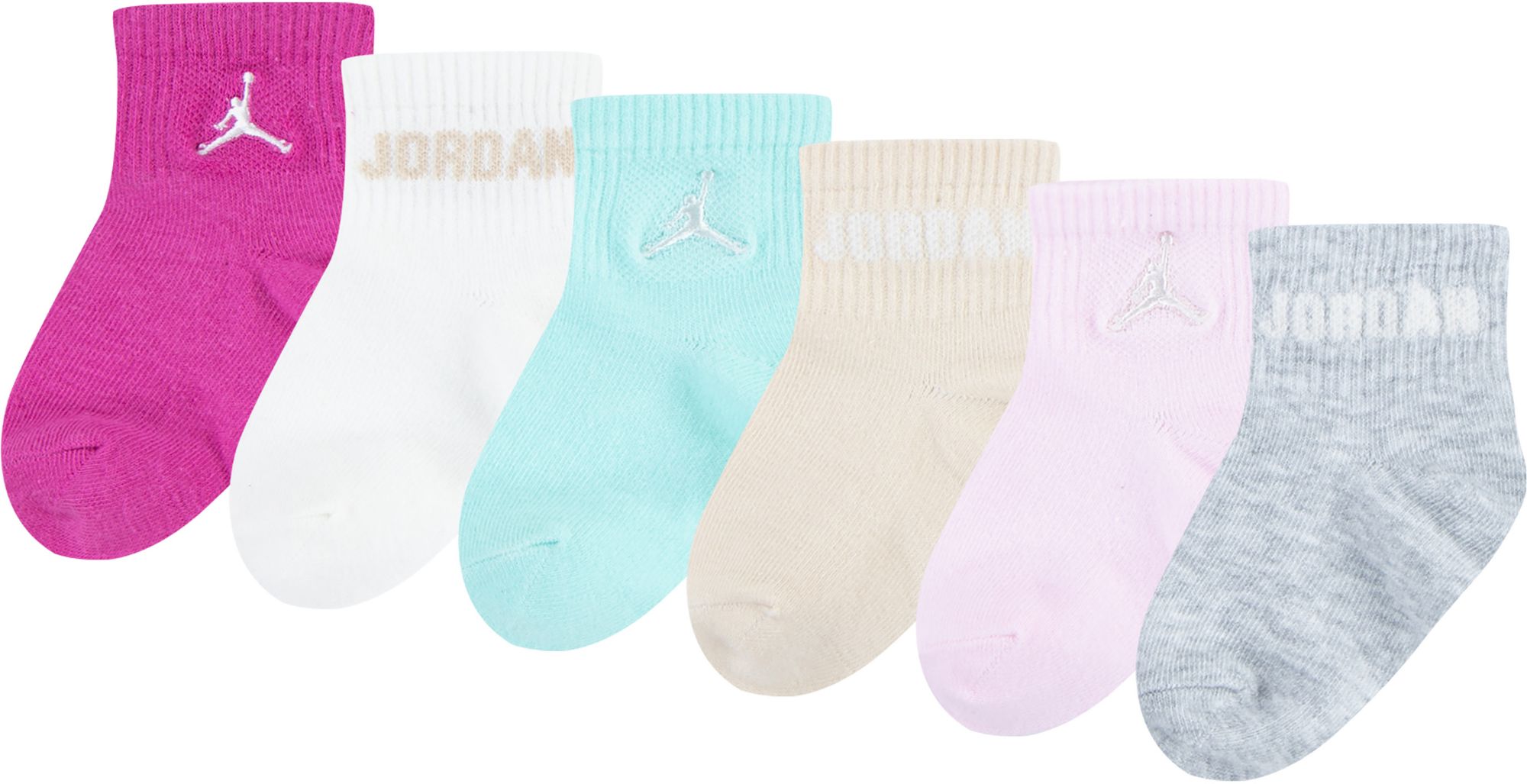Jordan Toddler Everyday Essentials Ankle Socks - 6 Pack