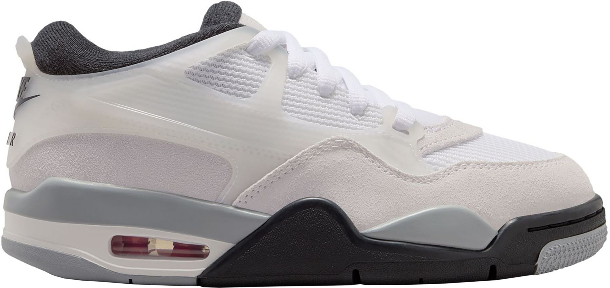 White/Black/Infrared 23/Lt Smoke Grey