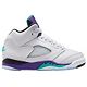 White/Purple/Teal