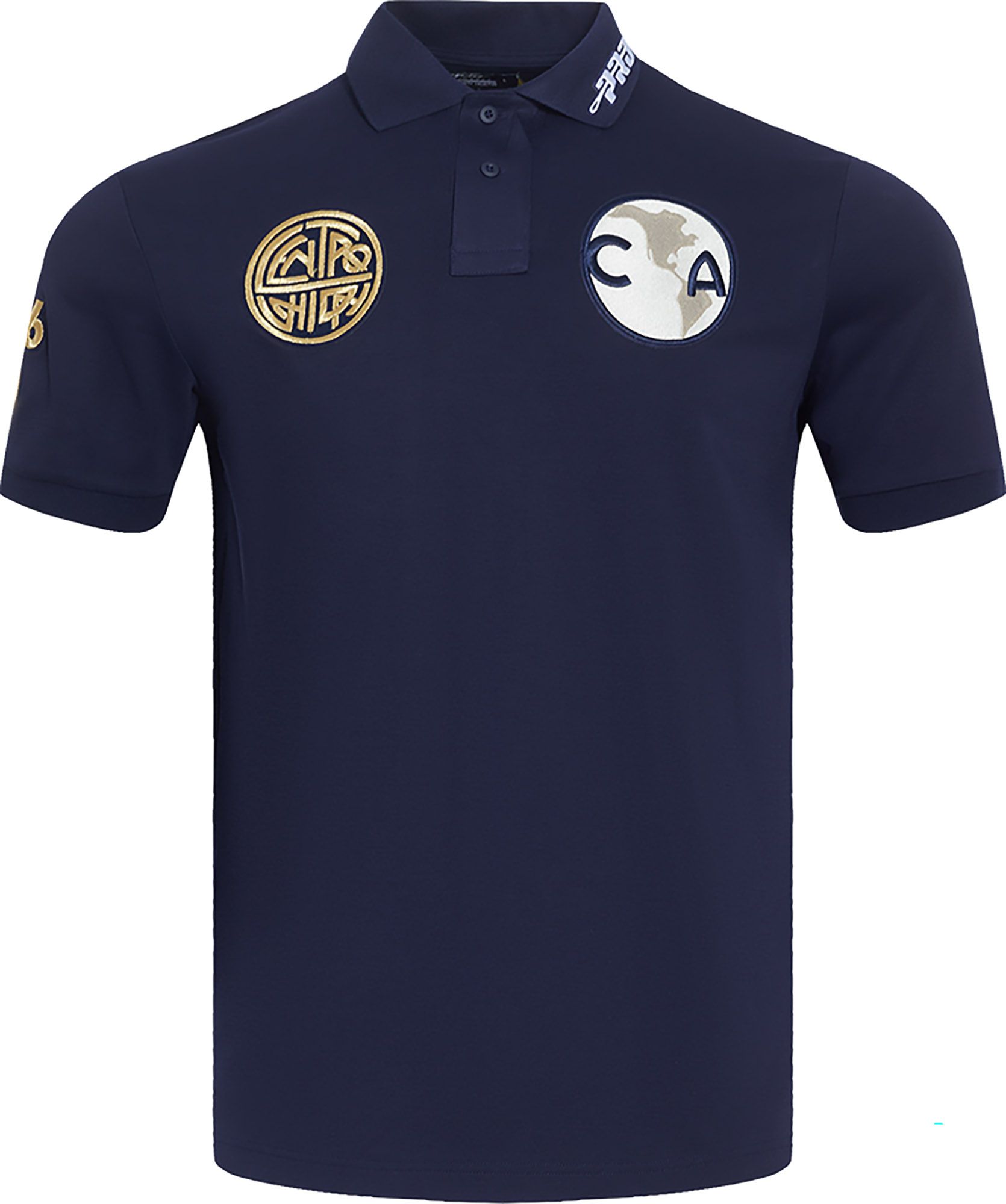 Pro Standard Adult Club America Navy Away Team Logo Pique Polo