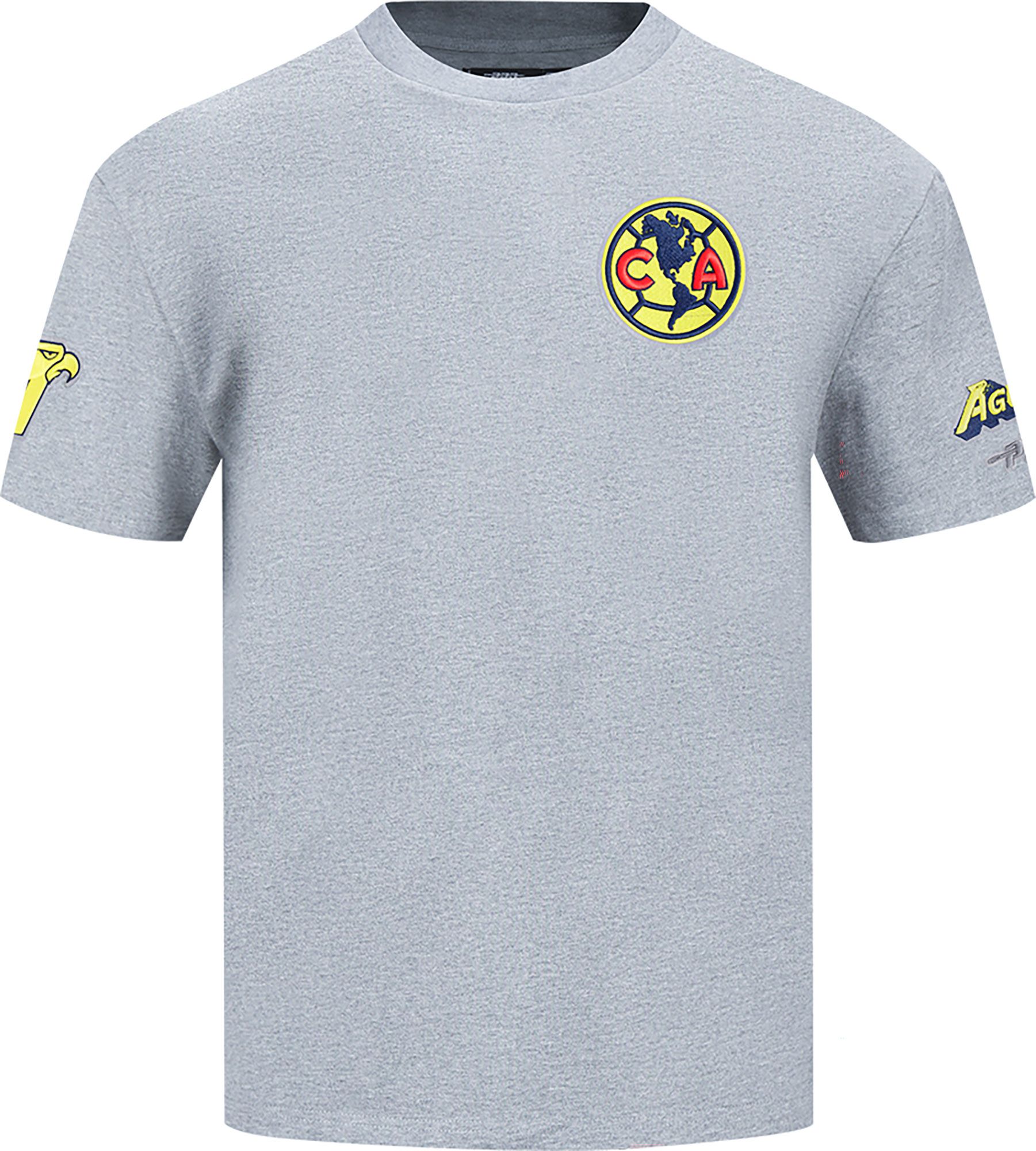 Pro Standard Adult Club America Gray Alternate Team Logo Contrast T-Shirt