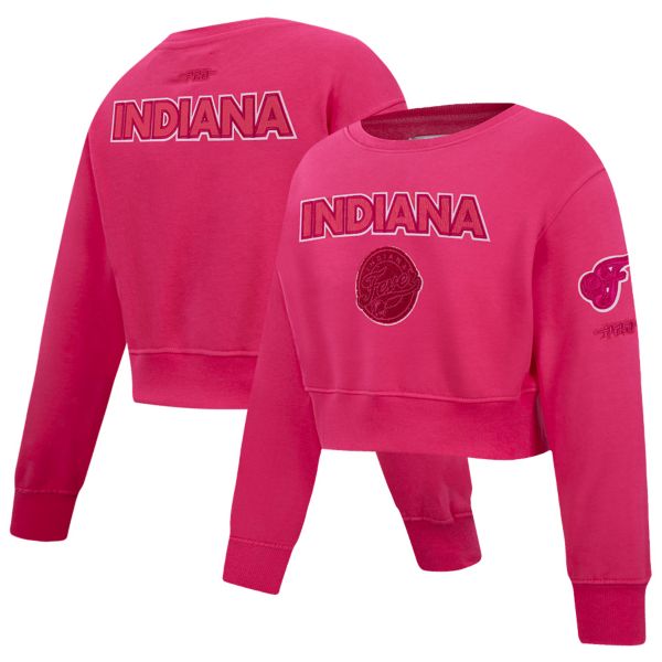 Pro Standard Girls' Indiana Fever Triple Pink Crewneck Sweatshirt