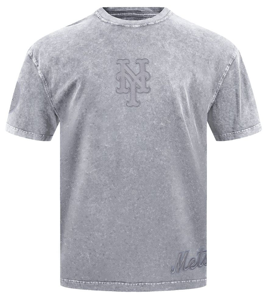 Pro Standard Men's New York Mets Gray Classic Washed T-Shirt