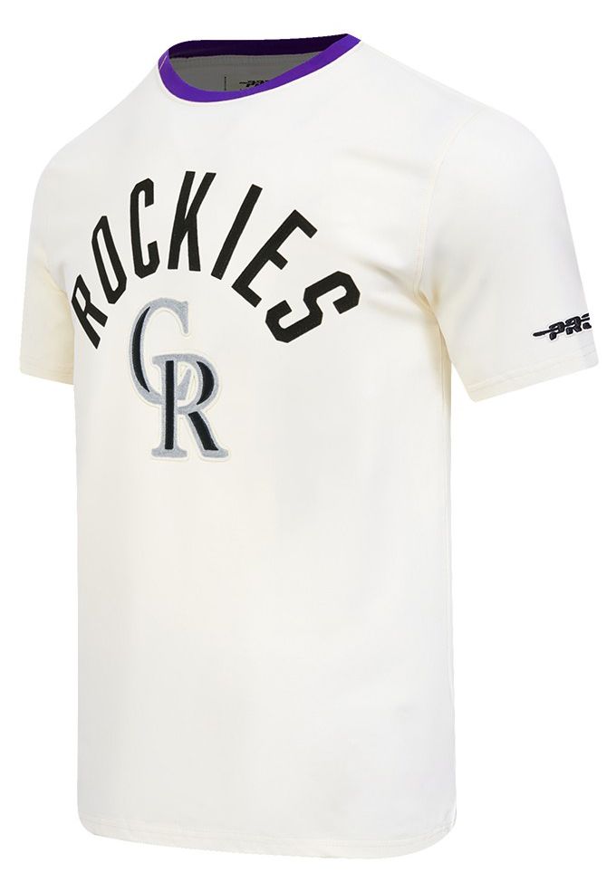 Pro Standard Men's Colorado Rockies Cream Modern Originals T-Shirt