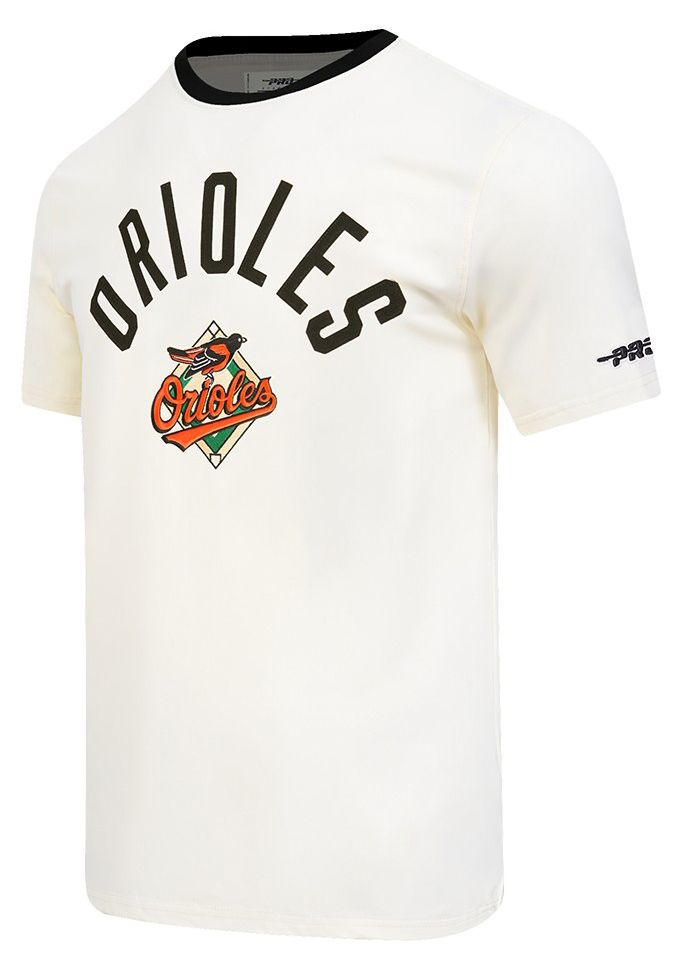 Pro Standard Men's Baltimore Orioles Cream Modern Originals T-Shirt