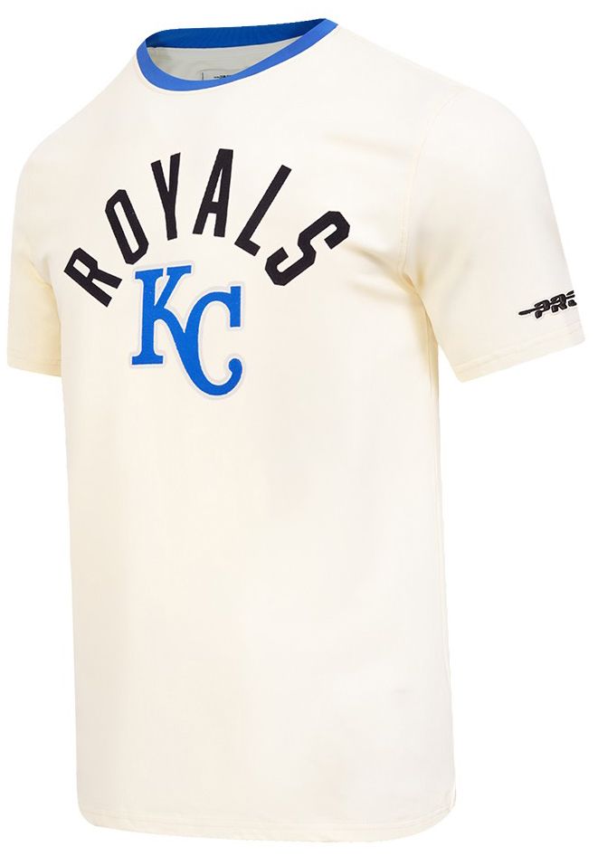 Pro Standard Men's Kansas City Royals Cream Modern Originals T-Shirt