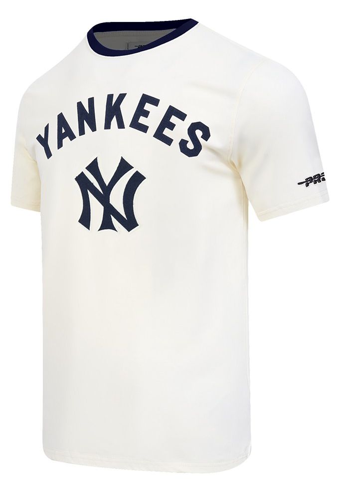 Pro Standard Men's New York Yankees Cream Modern Originals T-Shirt