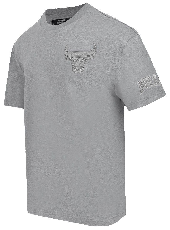 Pro Standard Men's Chicago Bulls Gray Neutral Drop Shoulder Short Sleeve T-Shirt