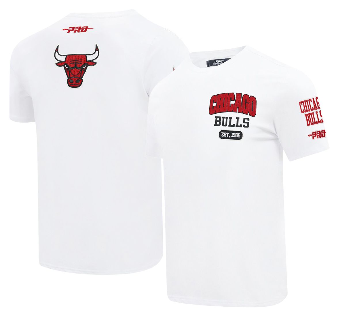 Pro Standard Men's Chicago Bulls White City Arch T-Shirt