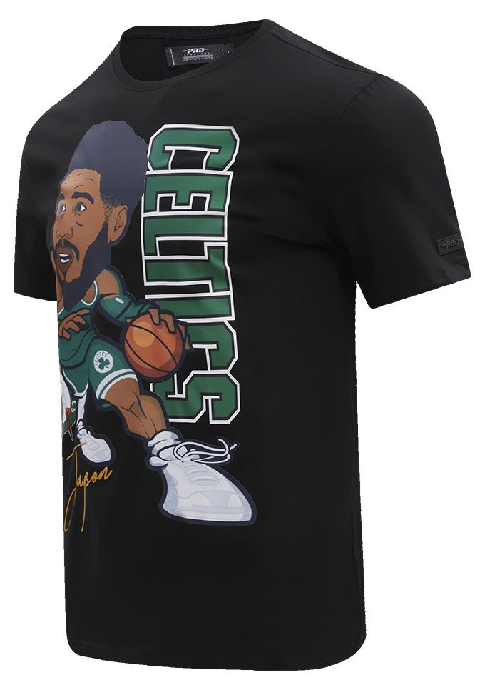 Pro Standard Men's Boston Celtics Black Jayson Tatum #0 Drive Short Sleeve T-Shirt