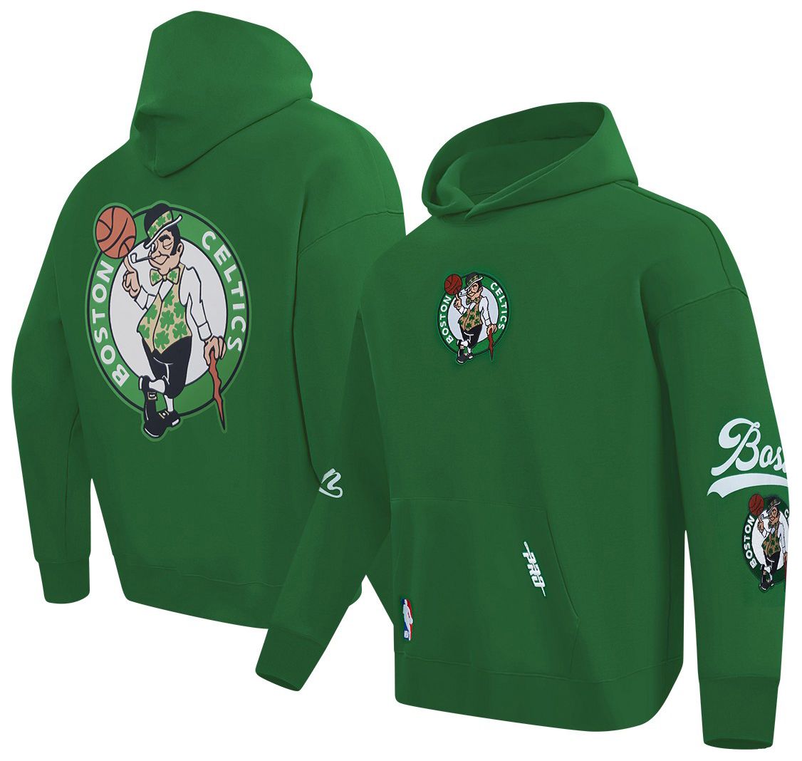 Pro Standard Men's Boston Celtics Green Living Large Hoodie
