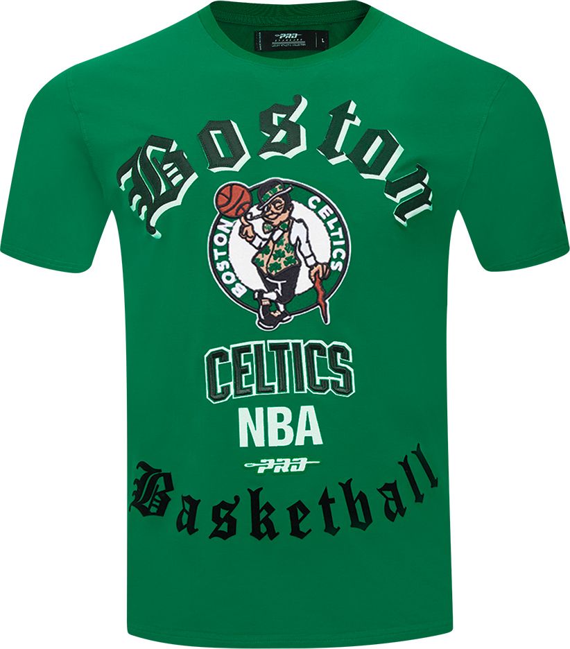 Pro Standard Men's Boston Celtics Green Old English Short Sleeve T-Shirt