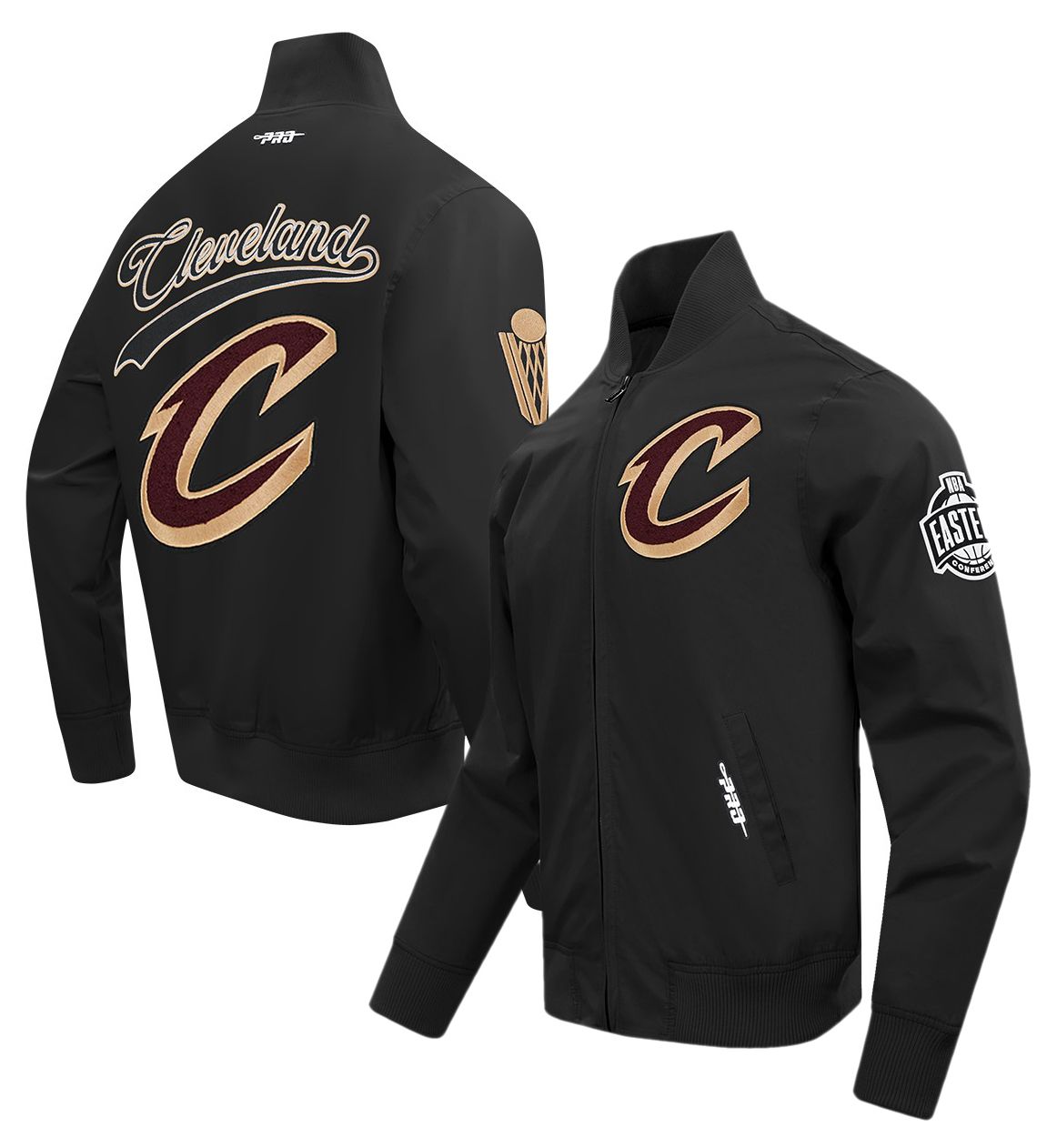Pro Standard Men's Cleveland Cavaliers Black Living Large Jacket