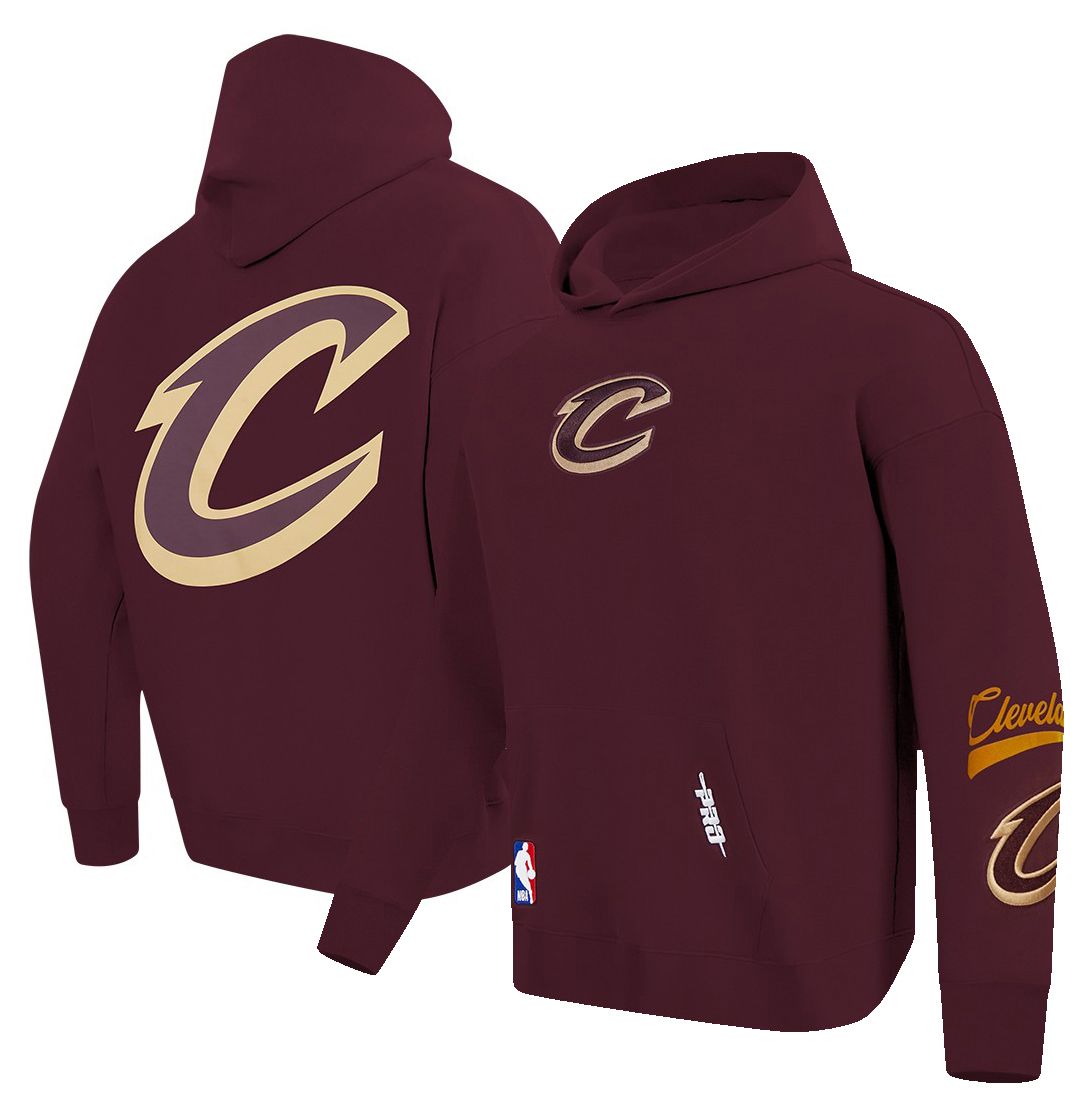 Pro Standard Men's Cleveland Cavaliers Maroon Living Large Hoodie
