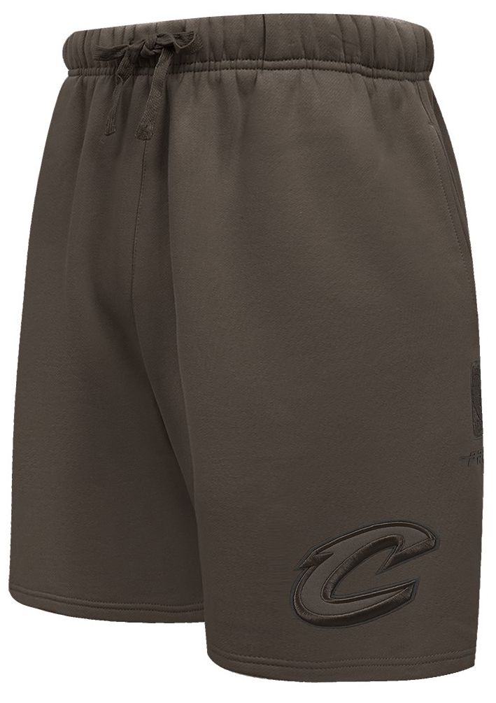 Pro Standard Men's Cleveland Cavaliers Taupe Neutral Fleece Shorts