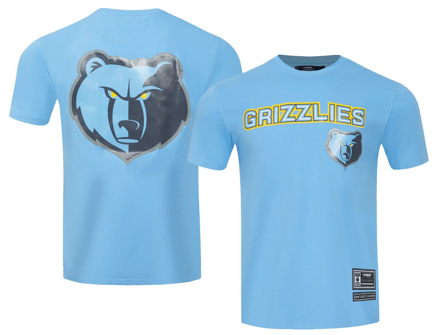 Pro Standard Men's Memphis Grizzlies Blue Pro Team Taping Shirt