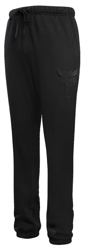 Pro Standard Men's Charlotte Hornets Black Neutral Fleece Sweatpants