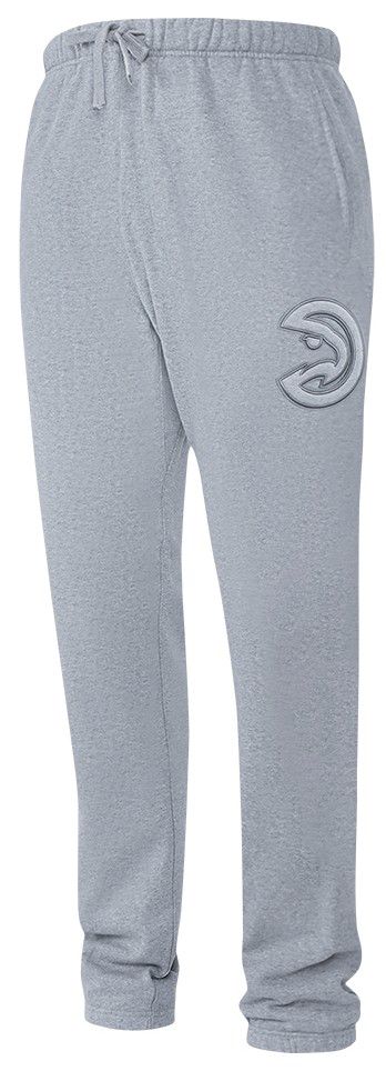 Pro Standard Men's Atlanta Hawks Gray Neutral Fleece Sweatpants