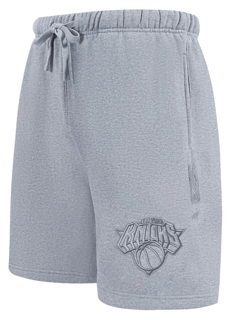 Pro Standard Men's New York Knicks Gray Neutral Fleece Shorts