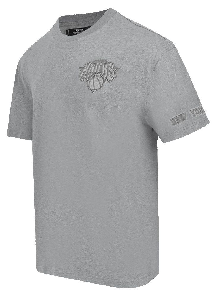 Pro Standard Men's New York Knicks Gray Neutral Drop Shoulder Short Sleeve T-Shirt
