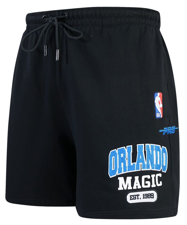 Pro Standard Men's Orlando Magic Black City Arch Fleece Short